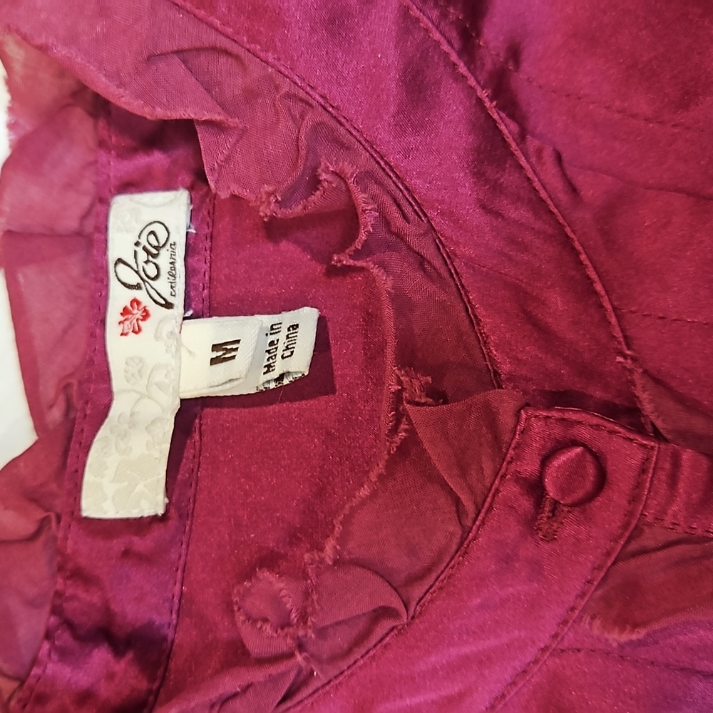 Joie silk mini dress size size M - Picture 4 of 10